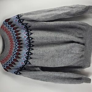 Handknit Fair Isle Sweater